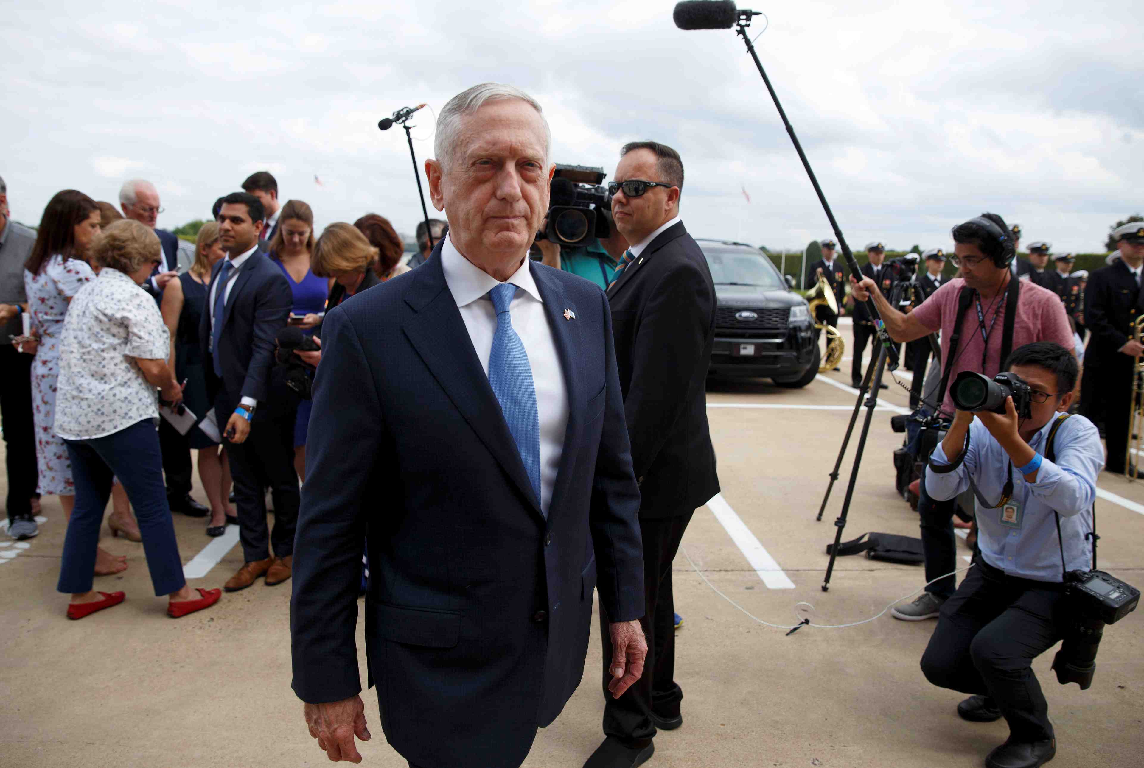 Mattis assure avoir le plein soutien de trump