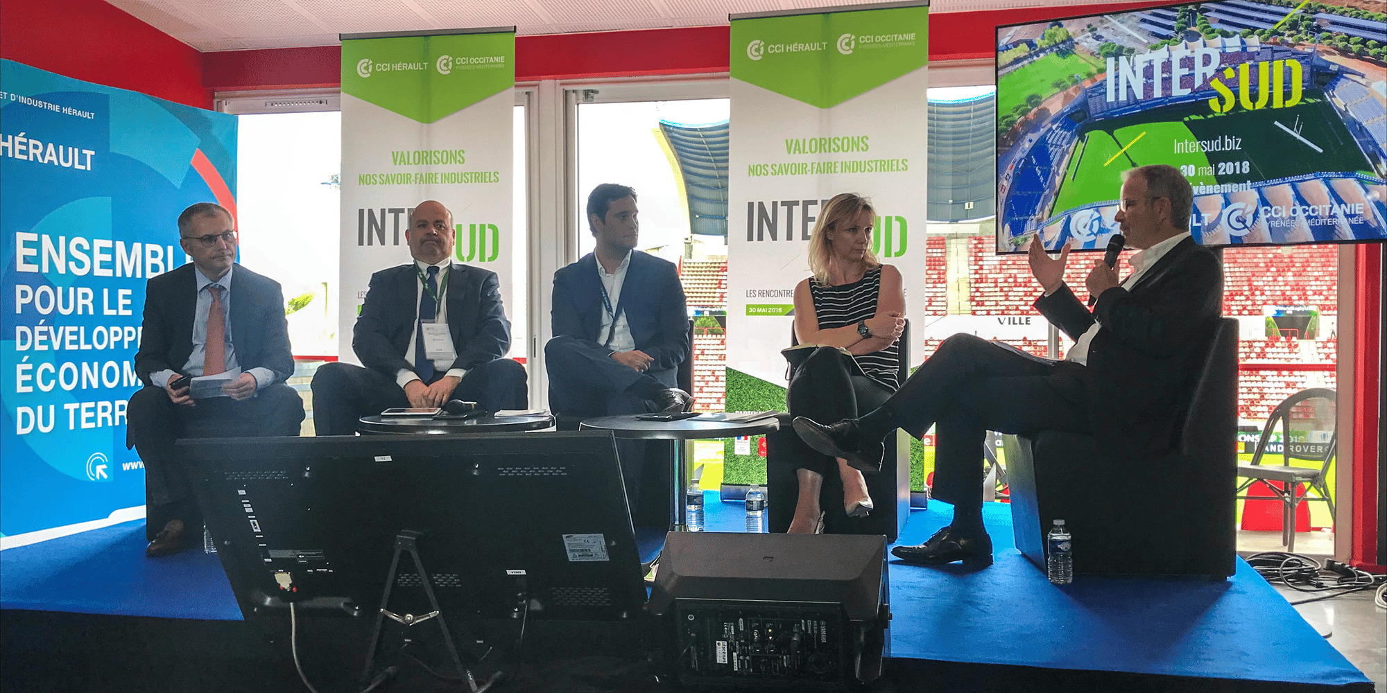 Le salon Intersud, dont la 2e édition se tenait en 2018, s'inscrit dans le cadre de la convention de revitalisation Cameron Béziers