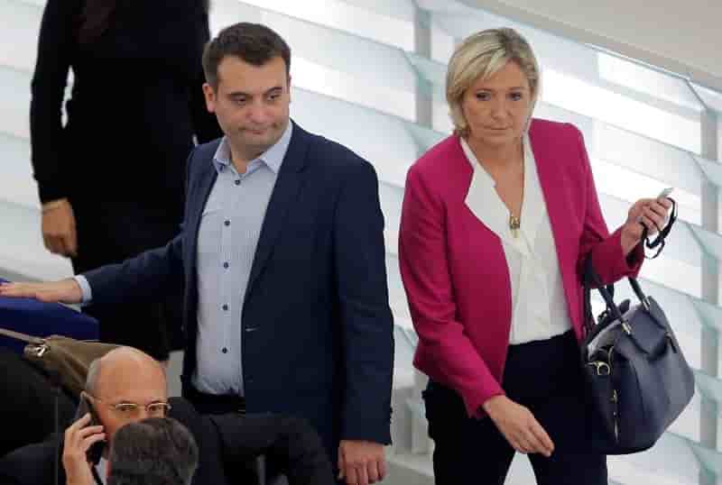 Le pen et philippot se dechirent a la tete du fn