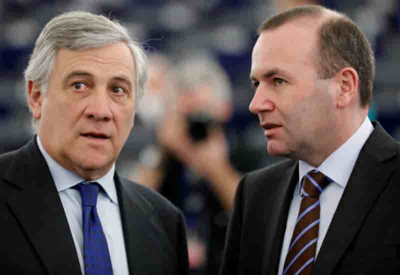 La crise en catalogne dangereuse pour l'euro, selon manfred weber