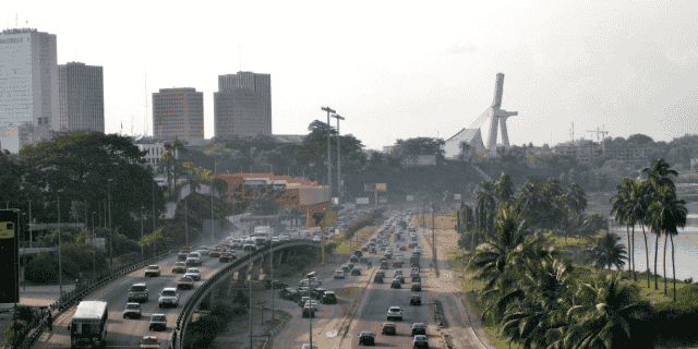 Abidjan circulation Côte d'Ivoire