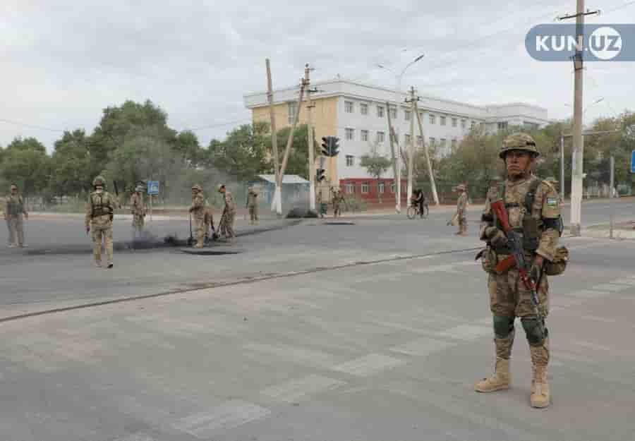 Ouzbekistan: dix-huit morts et des centaines de blesses lors des manifestations au karakalpakstan