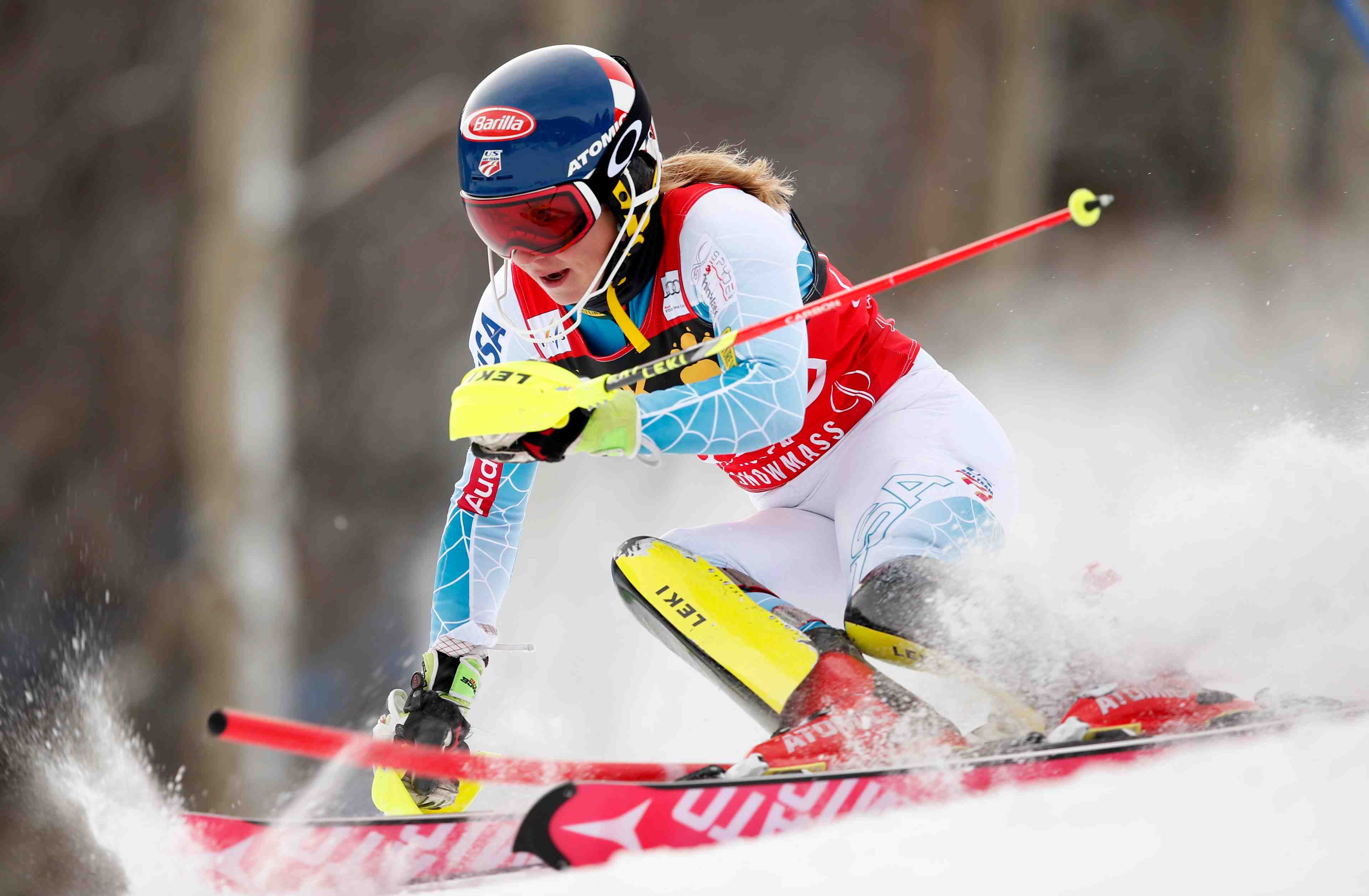Shiffrin intouchable sur slalom fait le double a aspen