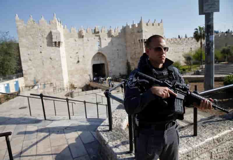 Une palestinienne abattue par la police israelienne a jerusalem