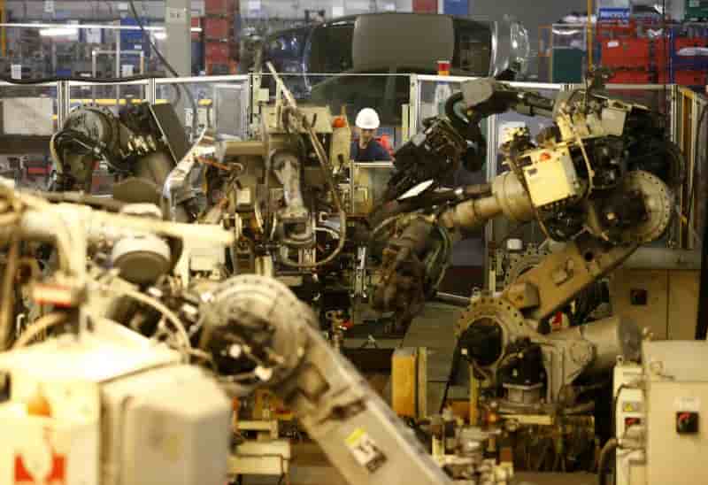 La production automobile britannique a un pic de 17 ans