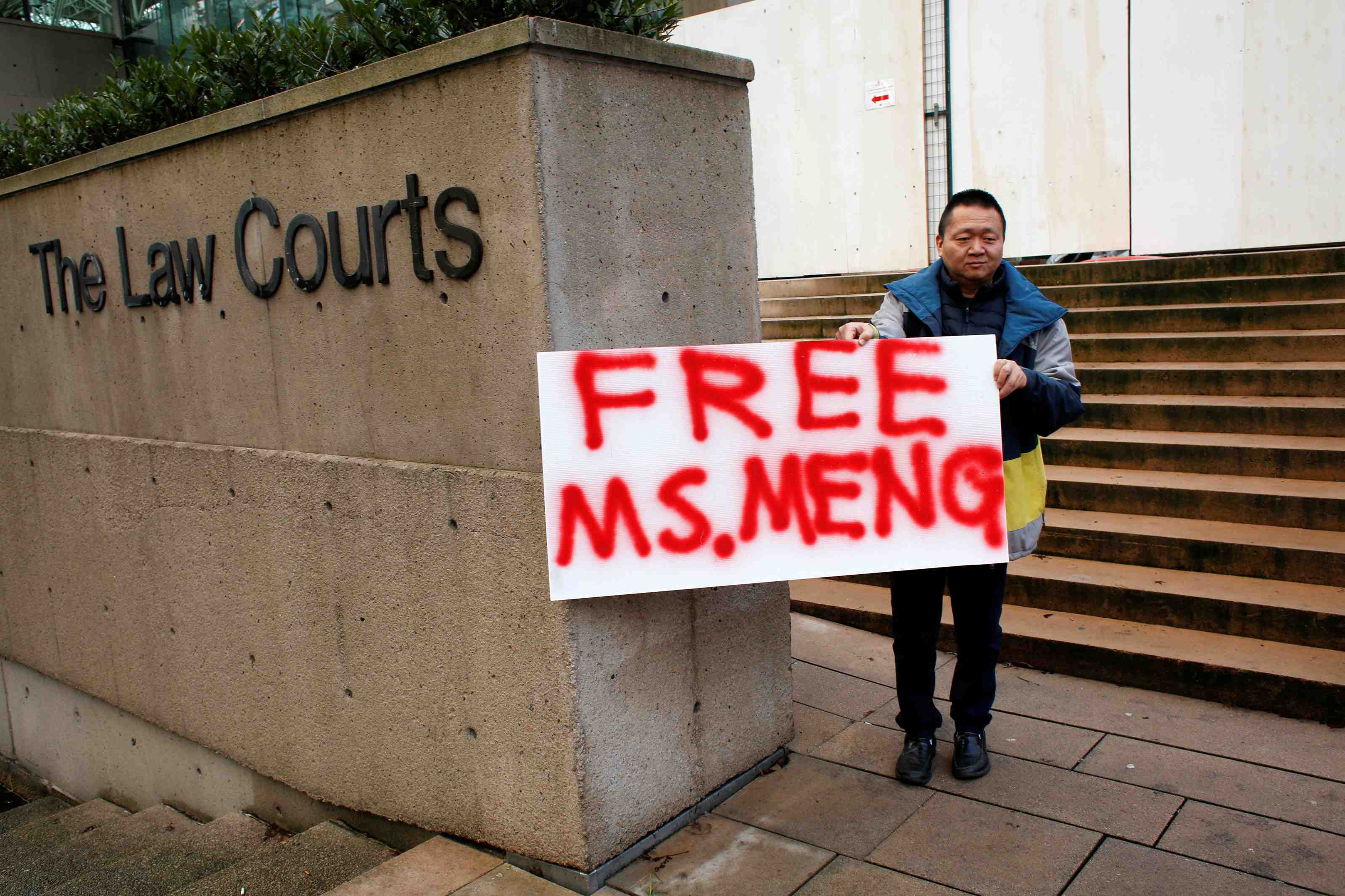 Huawei: l'audience de remise en liberte sous caution de meng ajournee