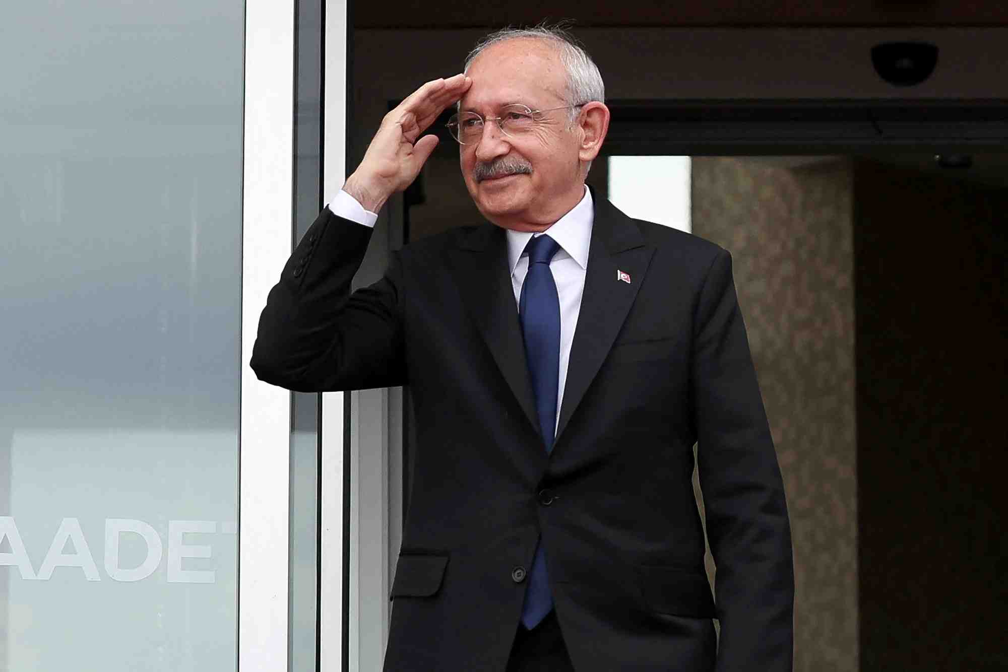 Le chef du parti republicain du peuple (chp) kemal kilicdaroglu