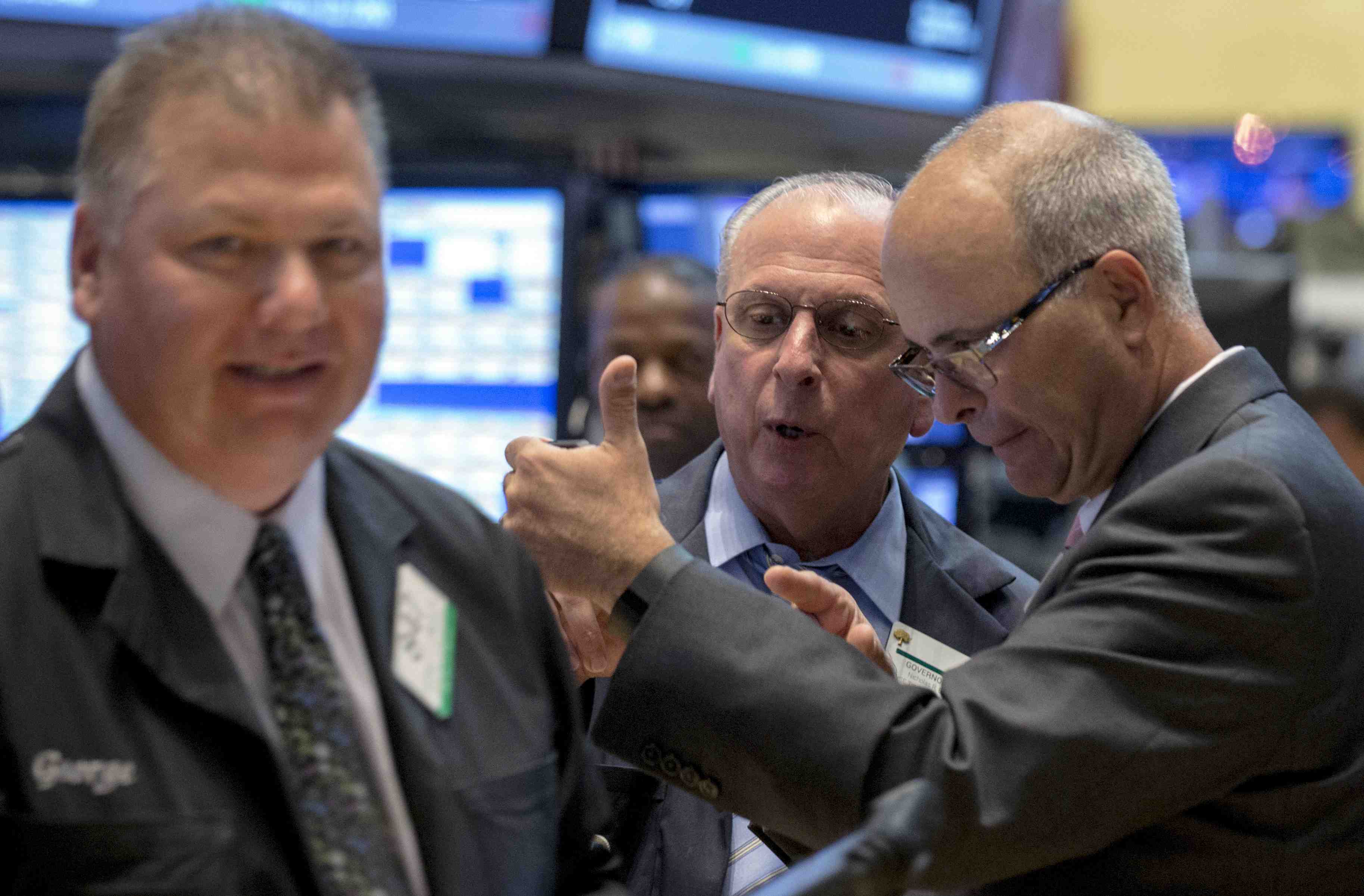 La bourse de new york finit en tres legere hausse