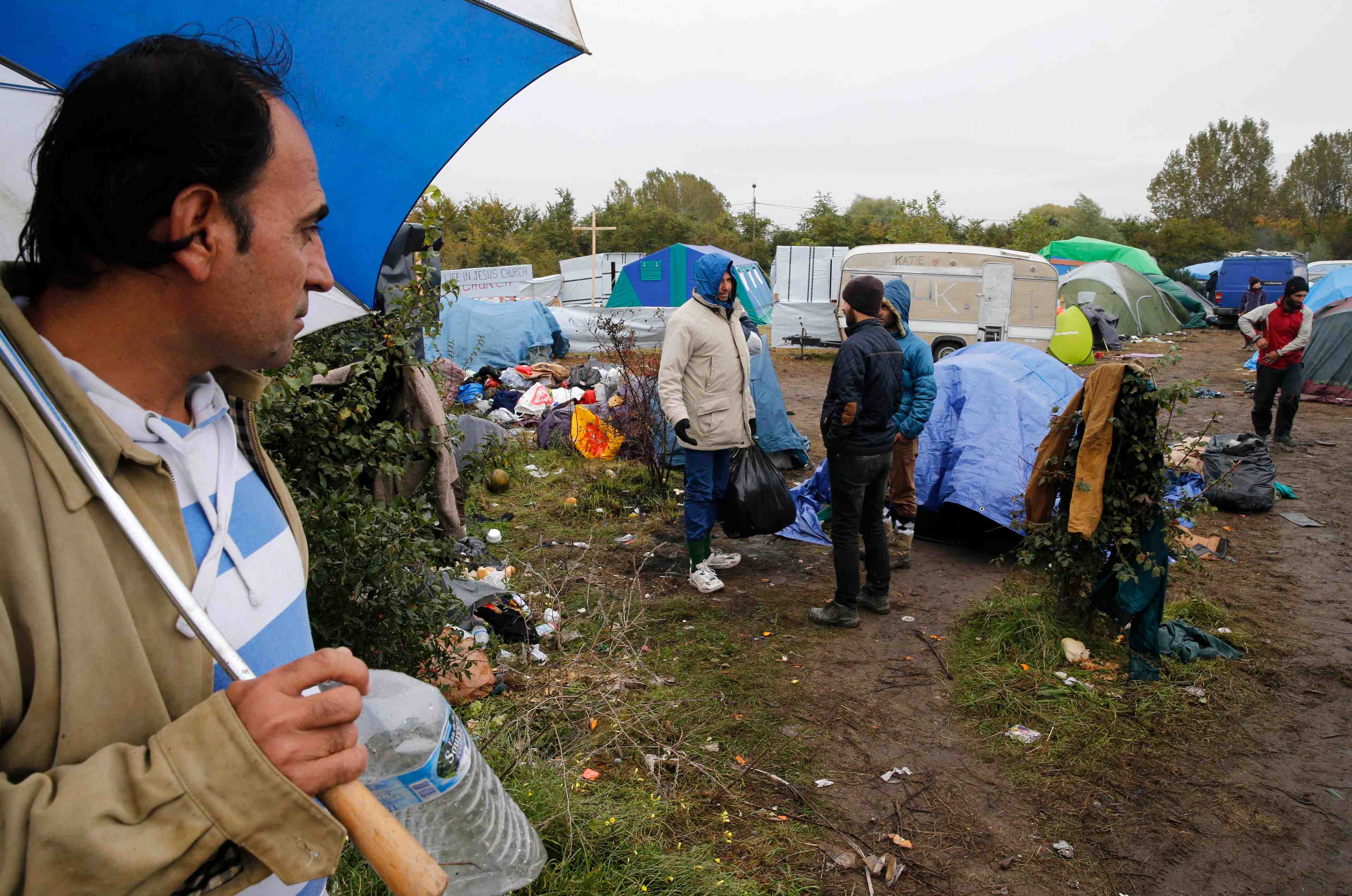 Un nouveau depart organise de migrants a calais