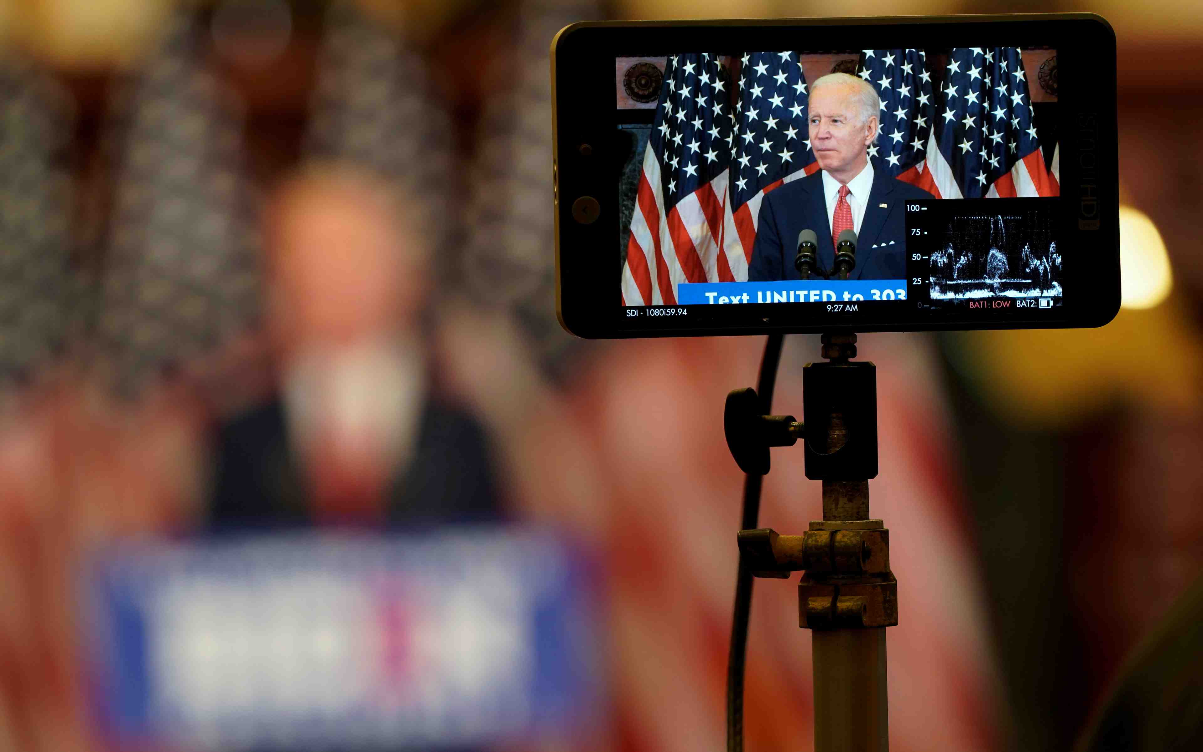 Usa: le discours de fin de convention de trump moins suivi que celui de biden