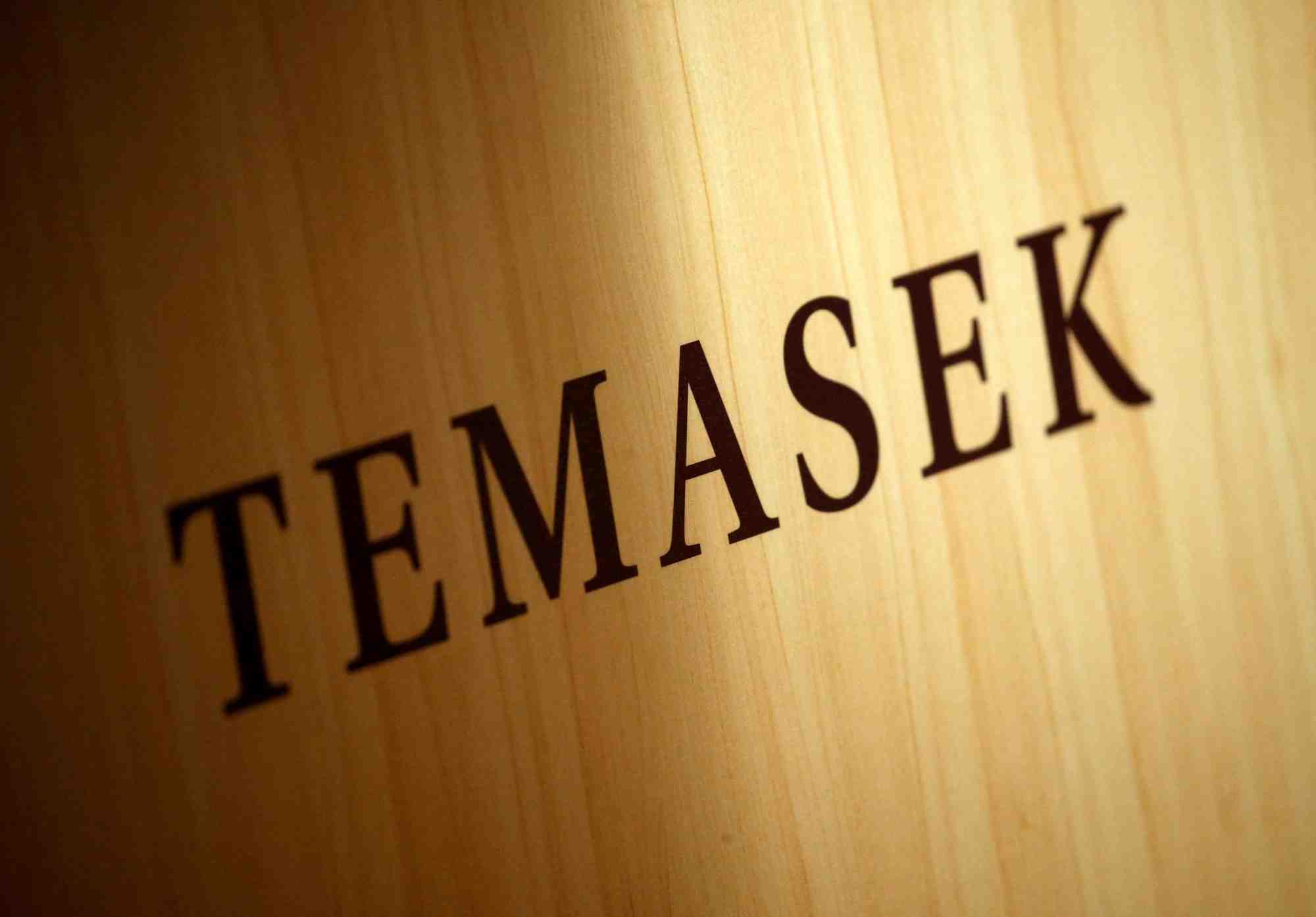 Photo d'archives du logo de tamasek