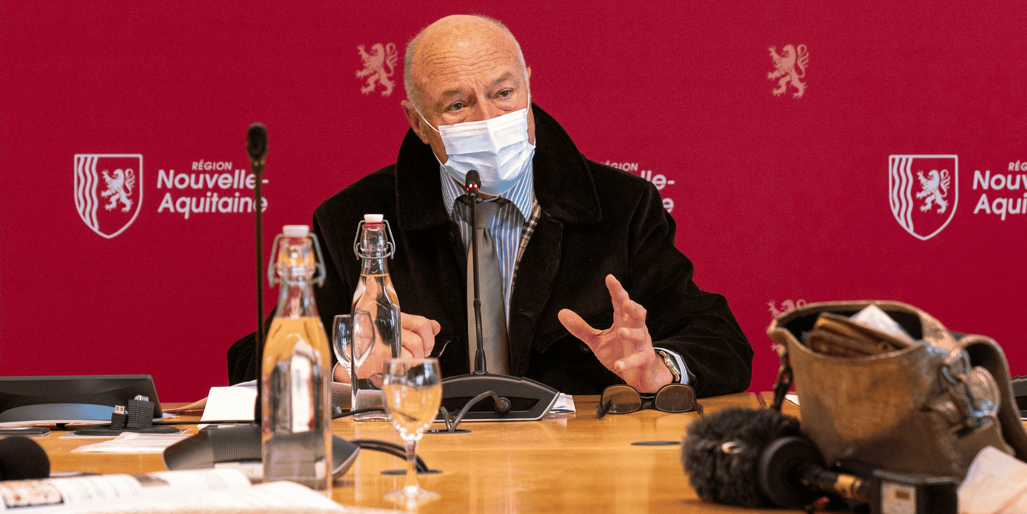 Alain Rousset CP rentrée janvier 2022