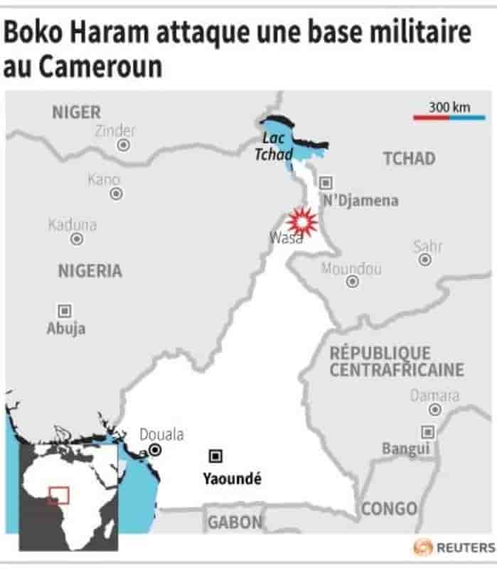 Boko haram attaque une base militaire au cameroun