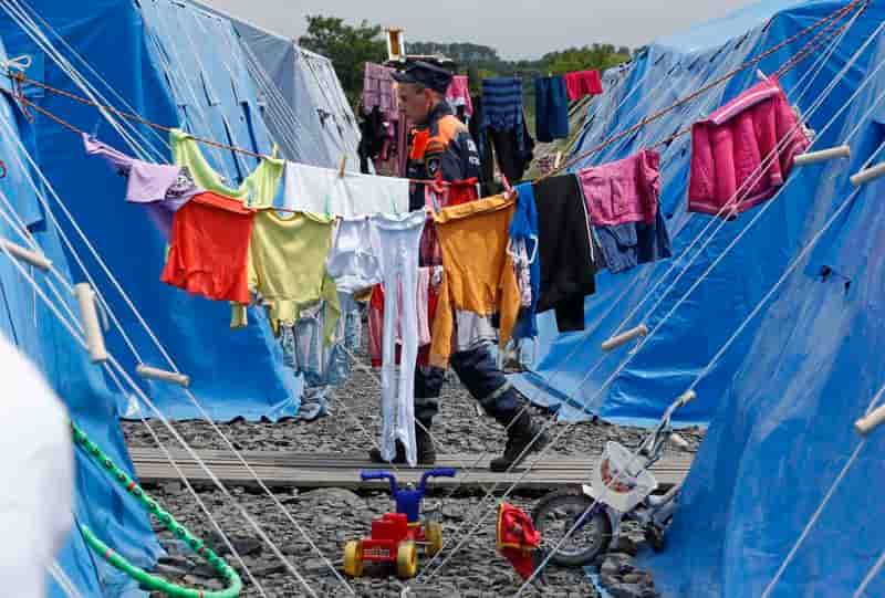 Environ 730.000 personnes ont fui l'Ukraine pour la Russie