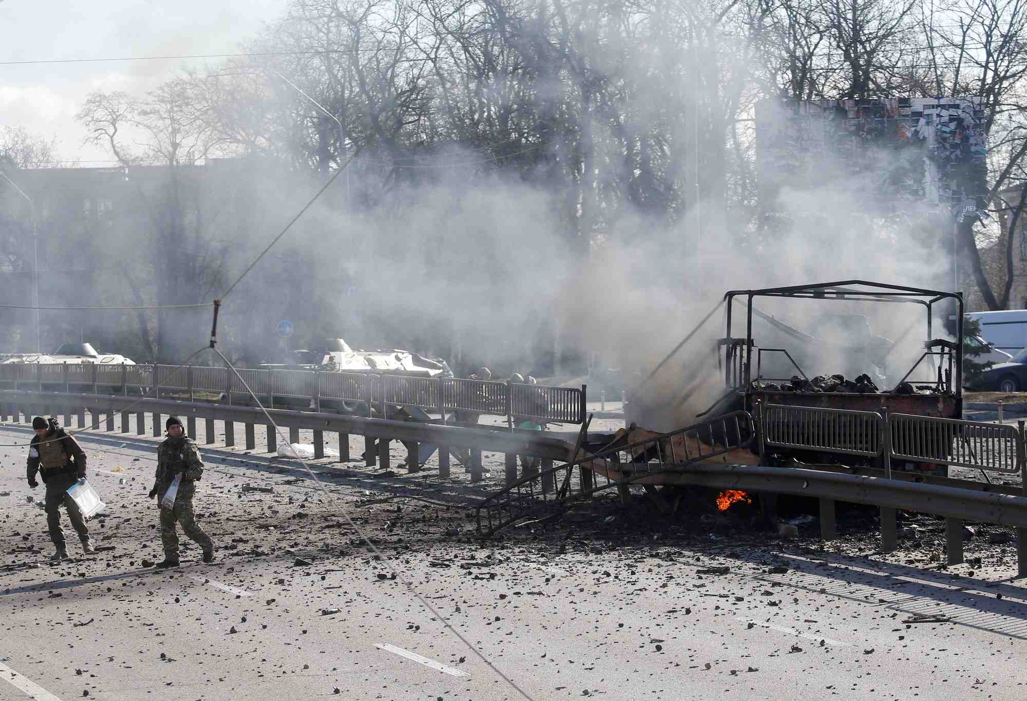 Kiev reste sous le controle de l'ukraine, dit zelenski