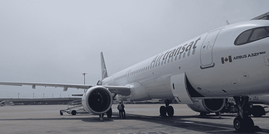 Airt Transat aéroport de Lyon
