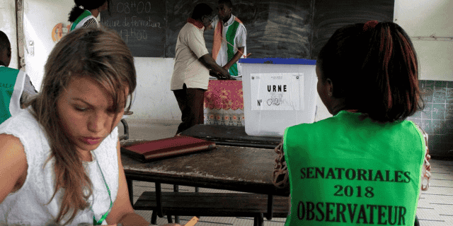 bureau vote élections Côte d'Ivoire