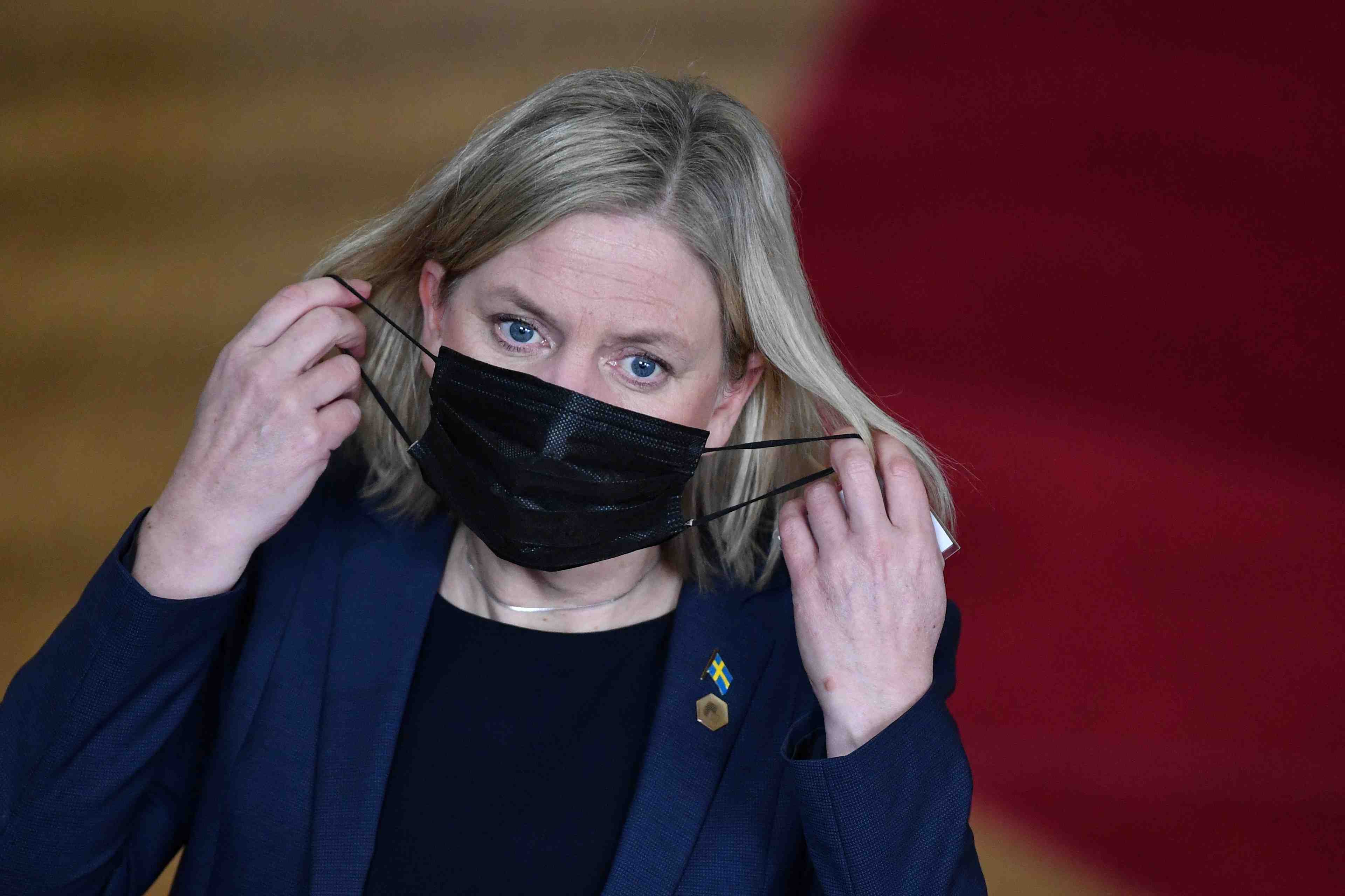 La premiere ministre suedoise exclut un debat sur l'entree dans l'otan