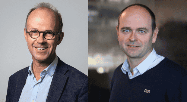 Olivier Dauger (à gauche) et Jacques-Pierre Quaak (à droite)