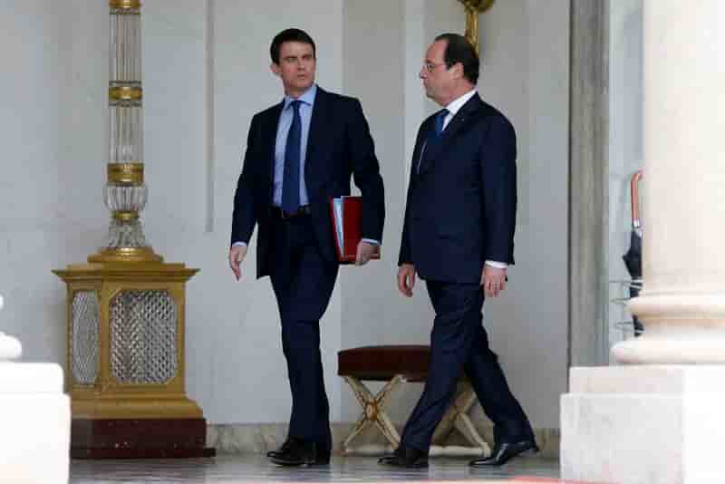Le couple Hollande-Valls menacé de cohabitation