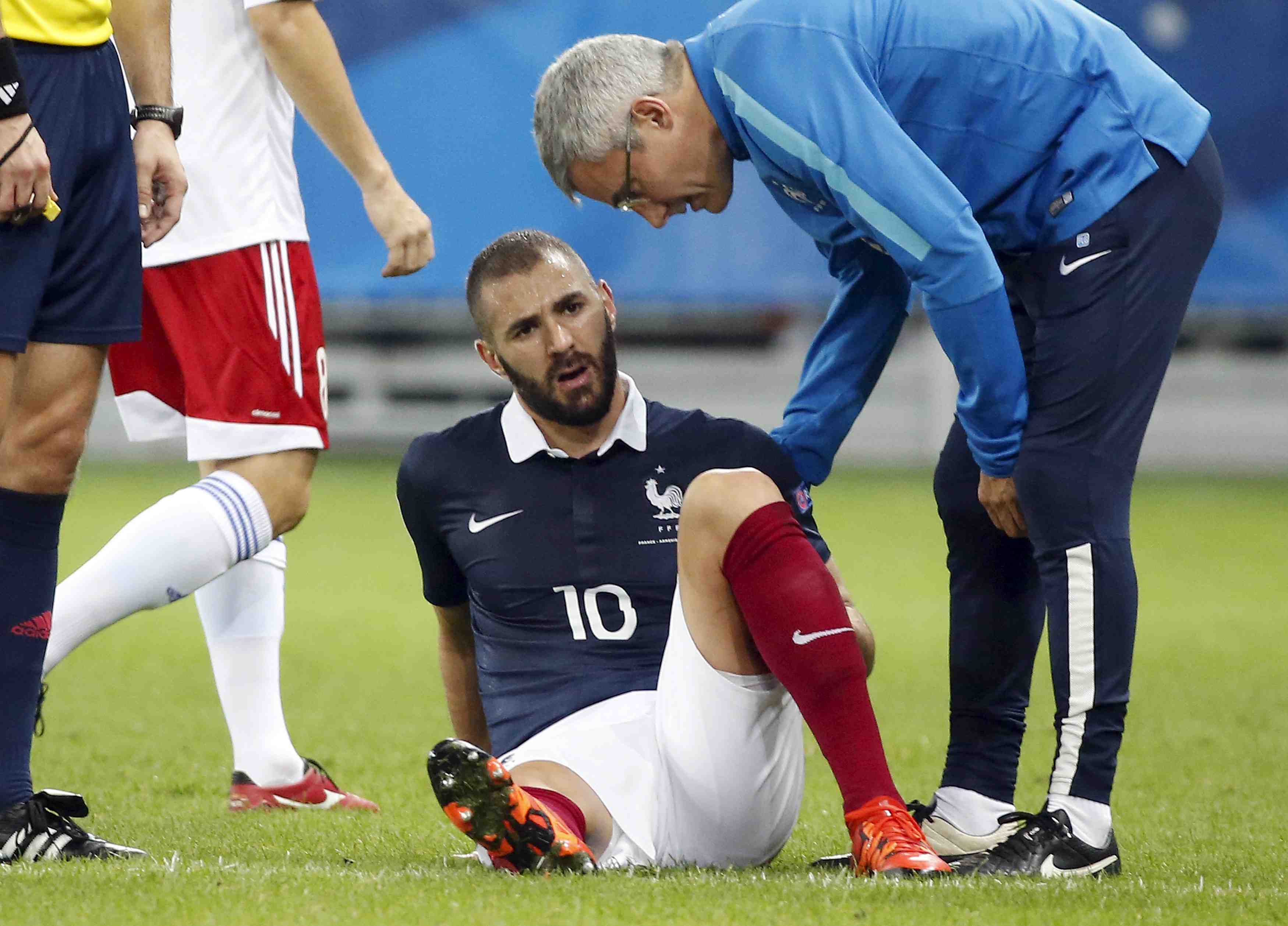 Benzema forfait contre le danemark