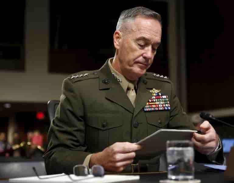 Pour le chef de l'armee americaine, bachar al assad a pris l'avantage en syrie