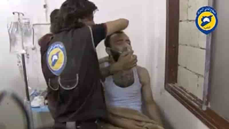 Possible attaque au gaz toxique en syrie
