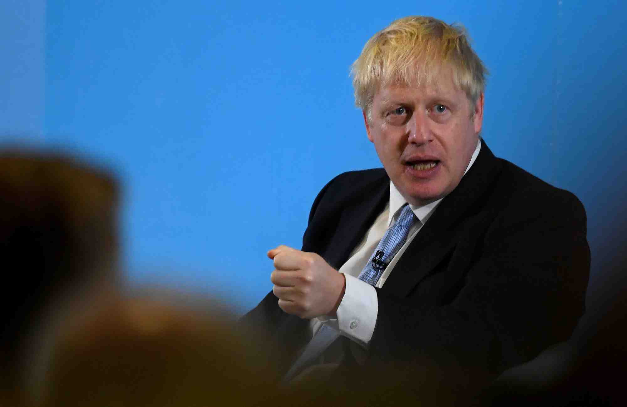 Boris Johnson.