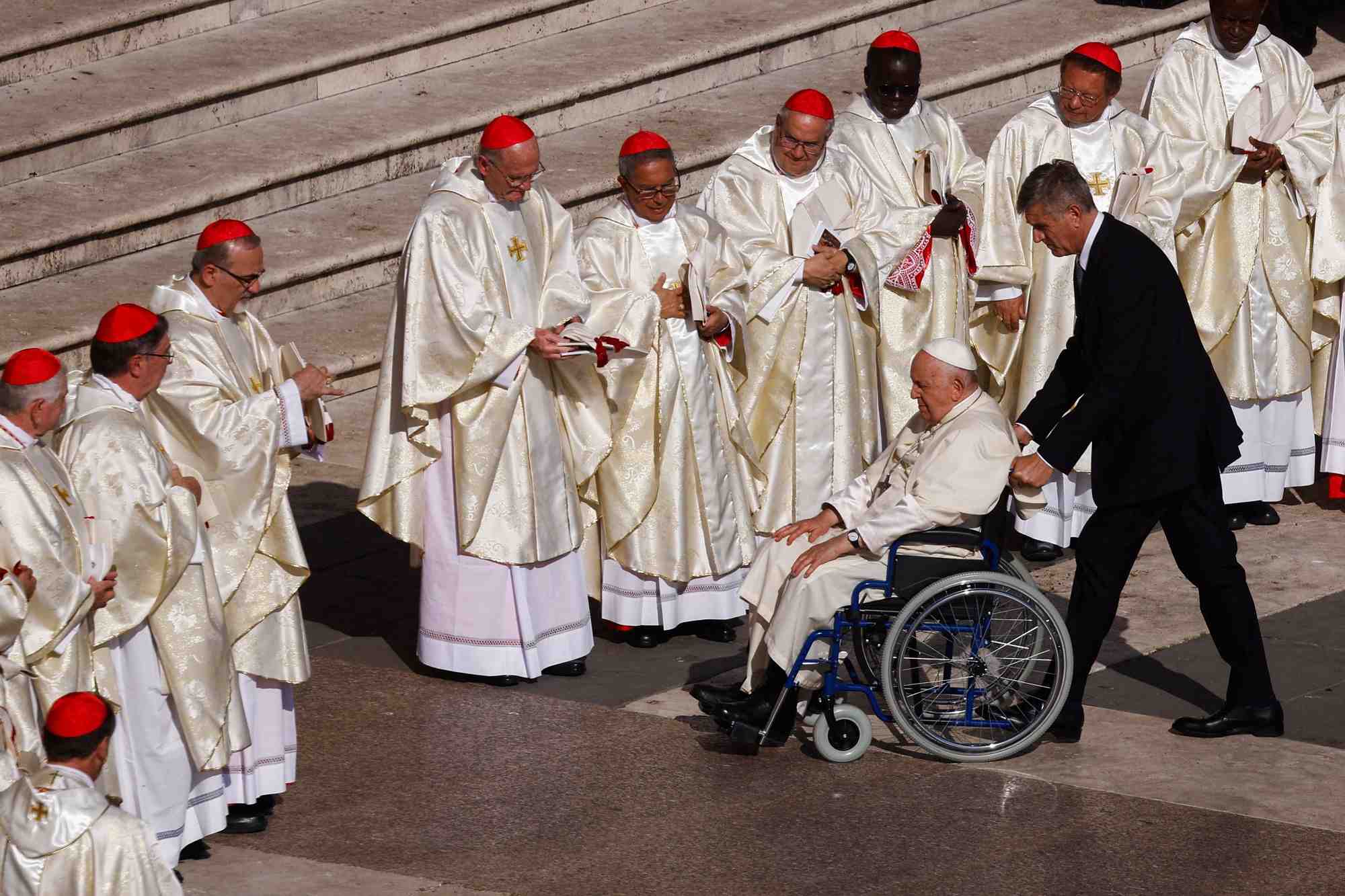 Le pape francois au vatican