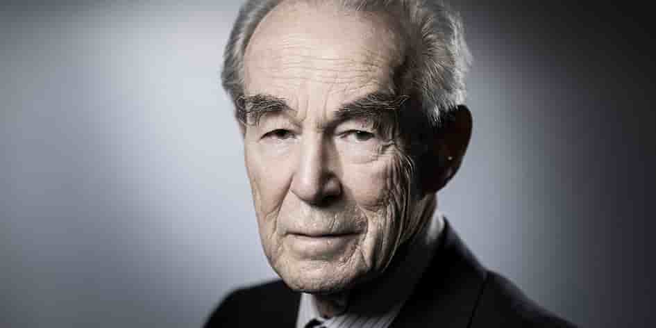 Robert Badinter, en avril 2018, à Paris.