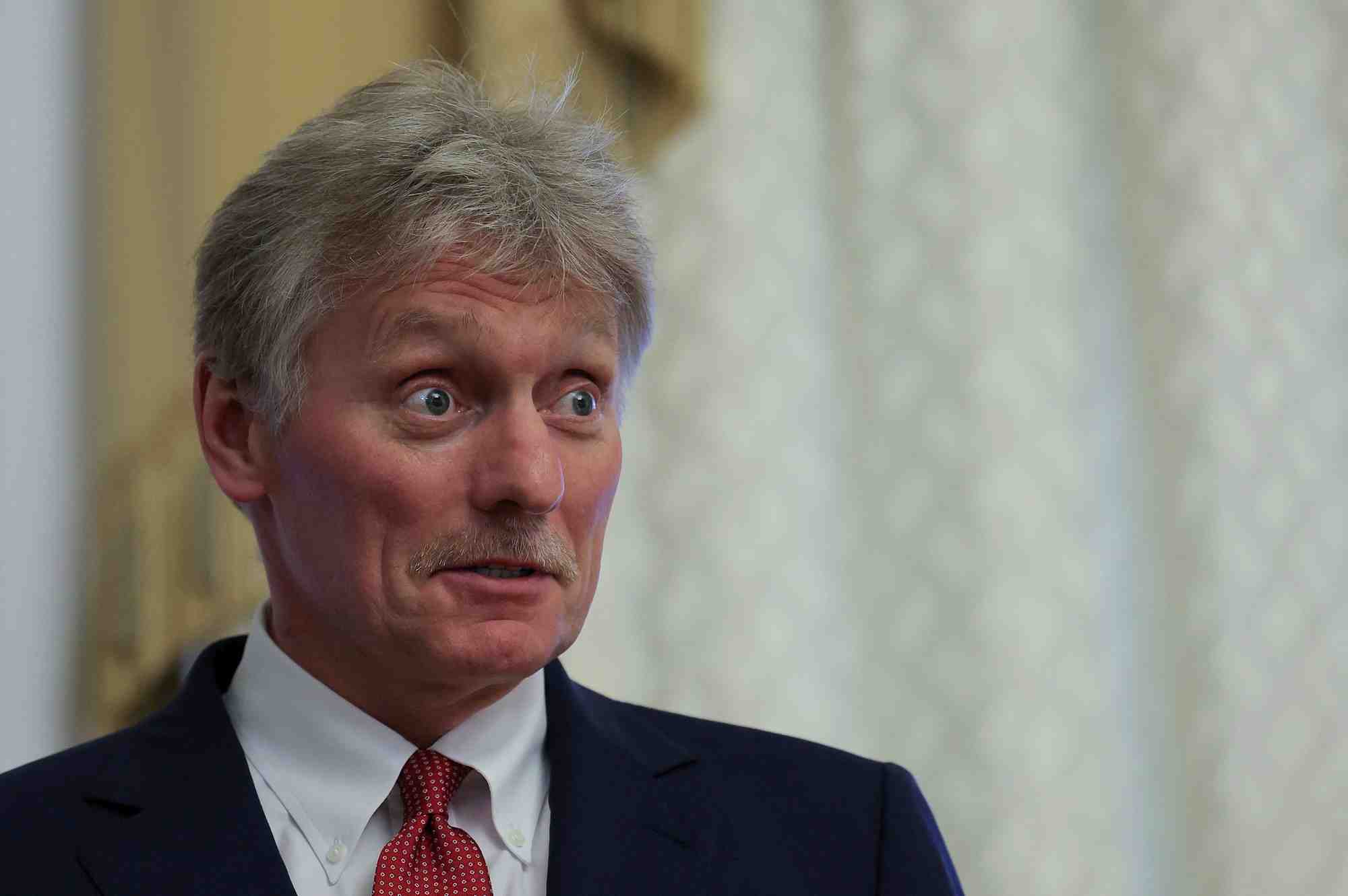 Le porte-parole du kremlin dmitri peskov