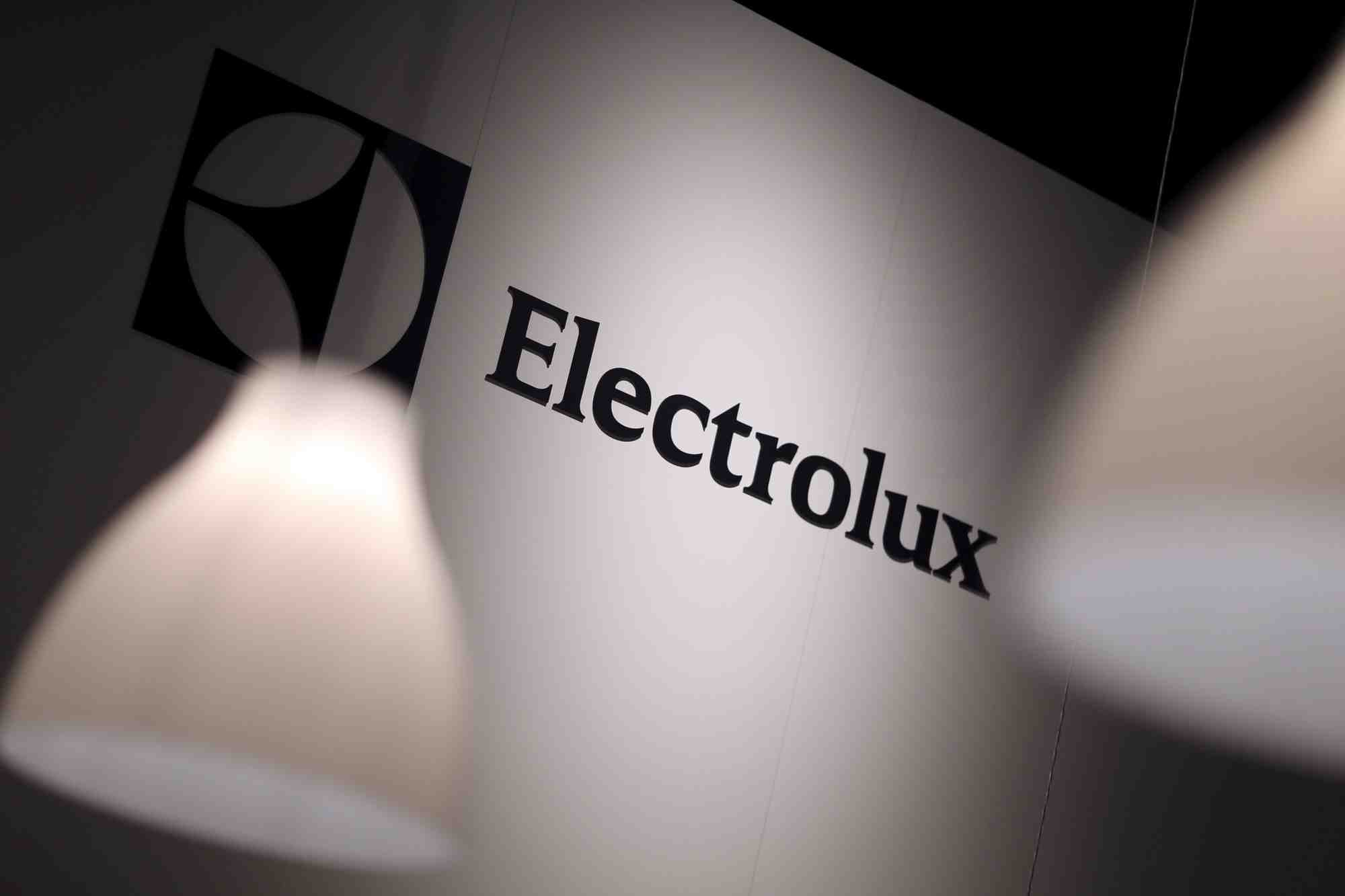 Le logo d'electrolux lors du salon de l'electronique ifa a berlin