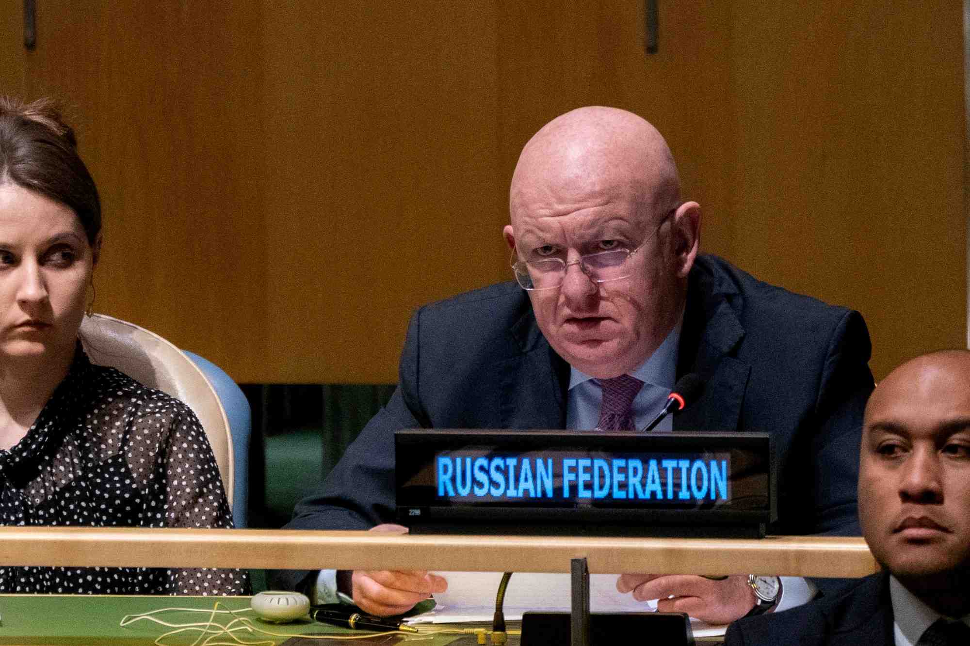 Photo d'archives de l'ambassadeur de russie a l'onu