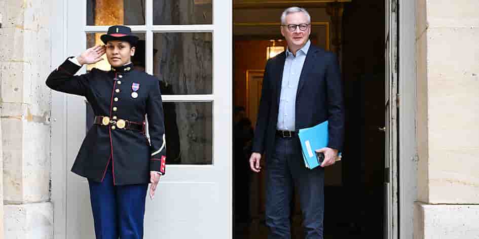 Le 10 février à l’hôtel Matignon.