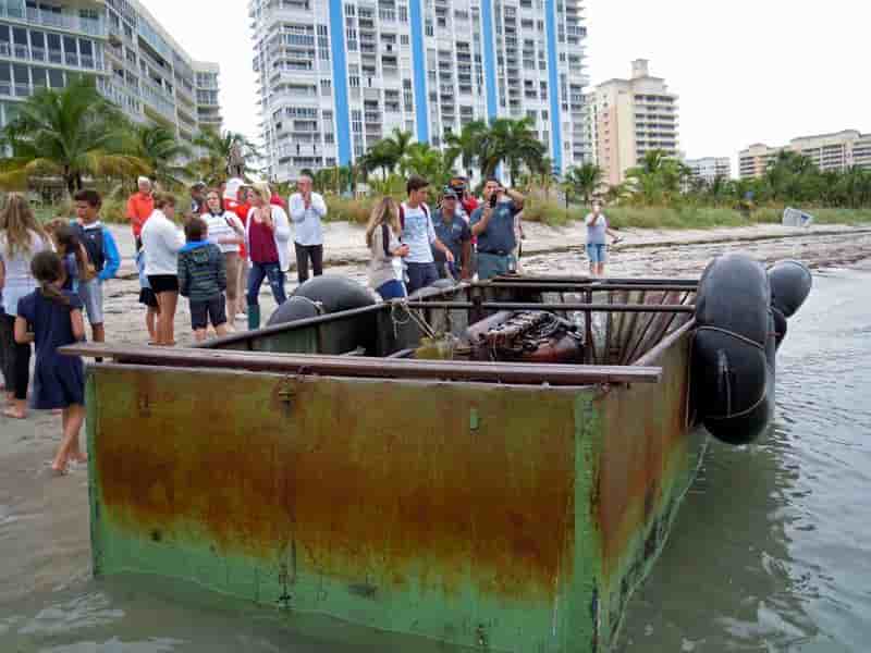 Neuf Cubains accostent en Floride après un périple de 10 jours