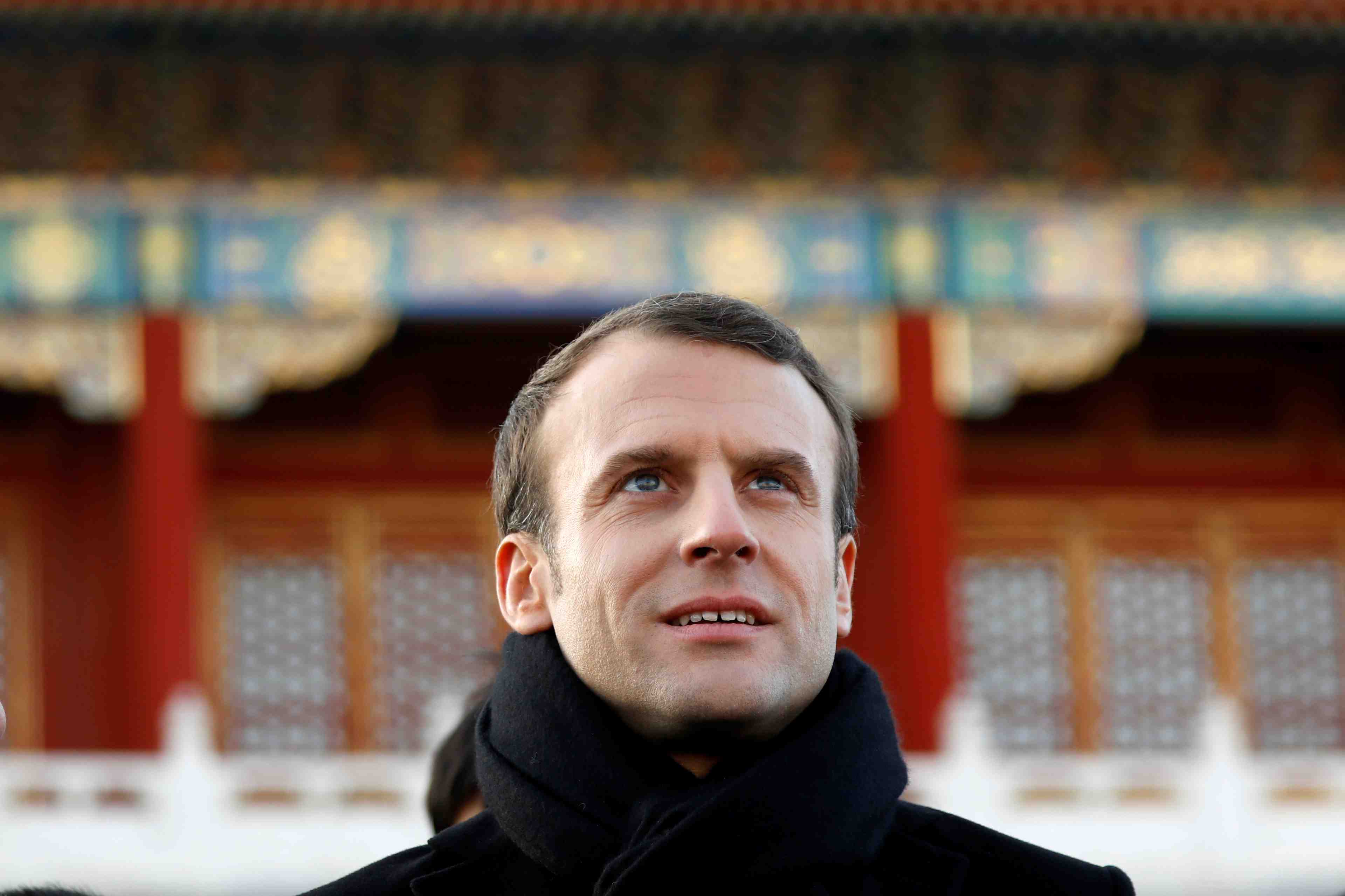 Macron appelle a renforcer les liens commerciaux france-chine