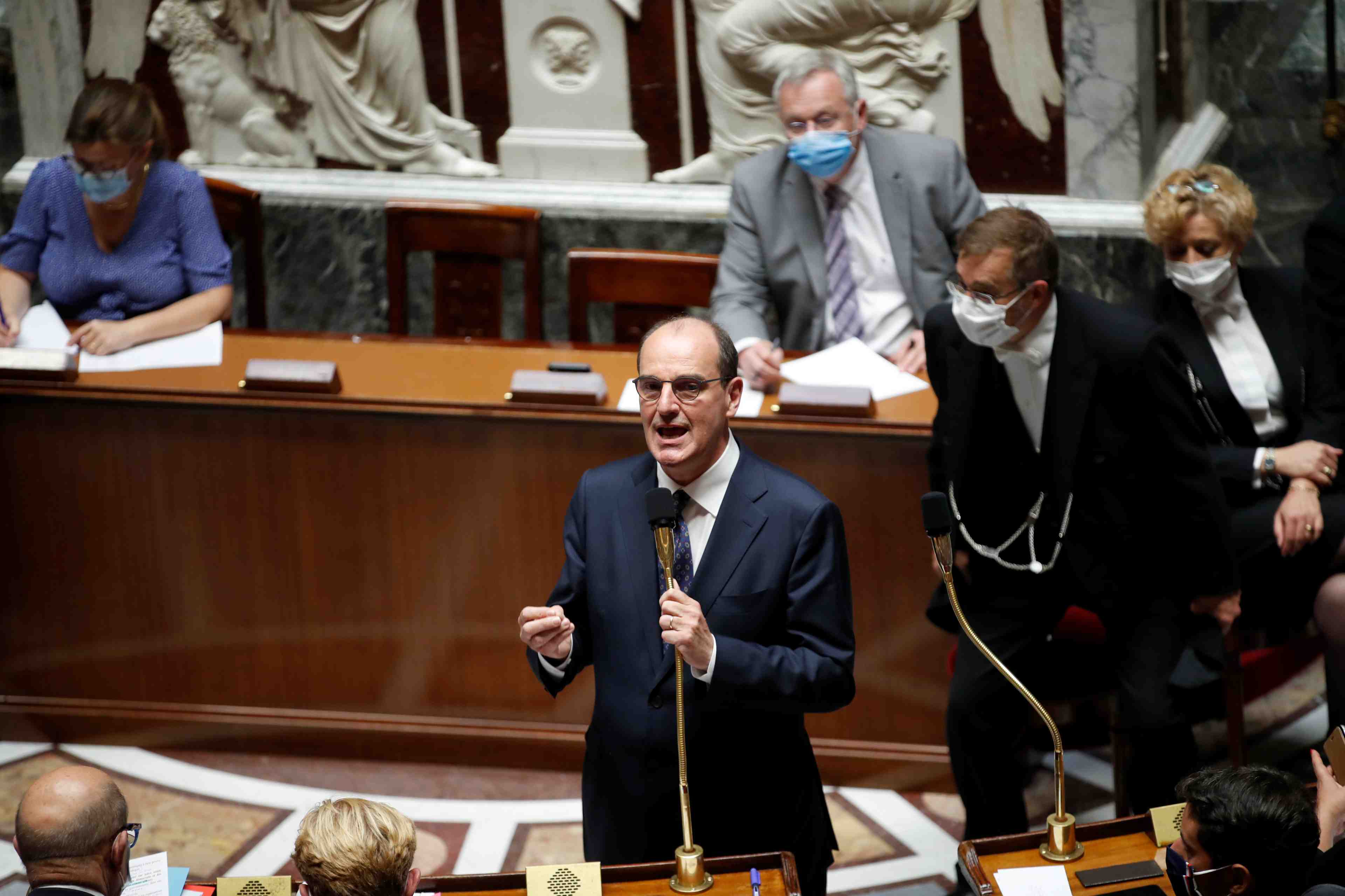"nous ne renoncerons pas" a la reforme des retraites, dit jean castex