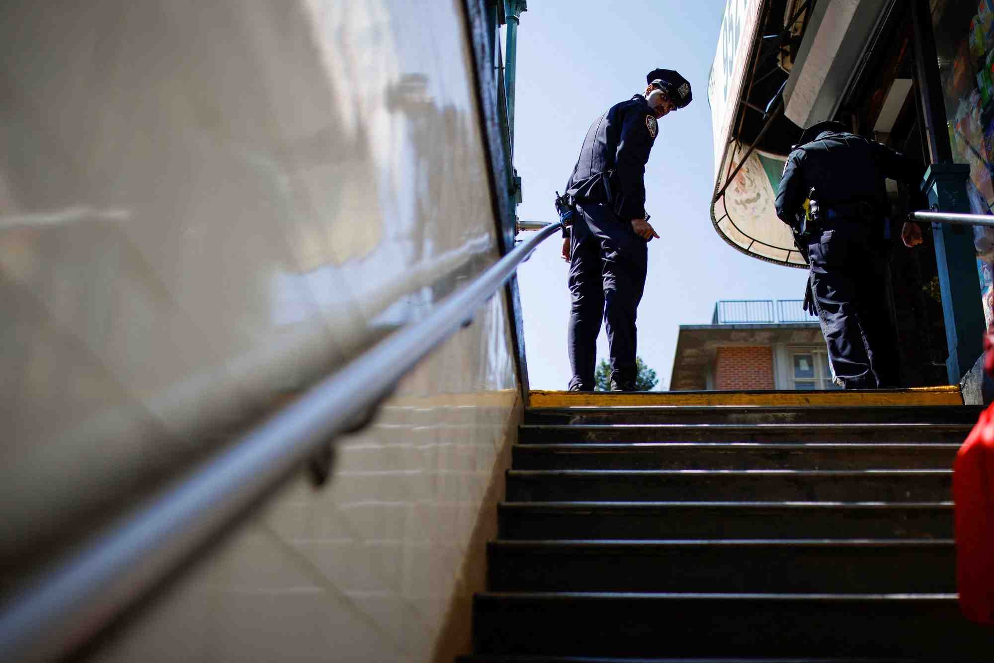 Arrestation de l'auteur presume de l'attaque dans le metro de new york