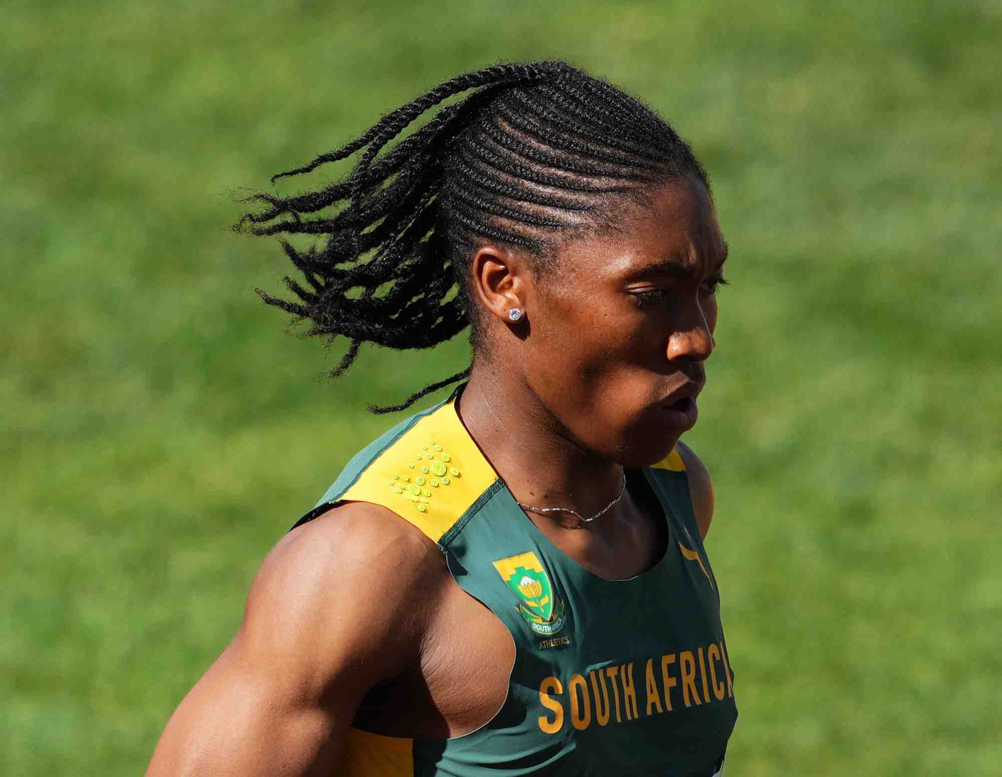 Photo de la coureuse olympique, caster semenya
