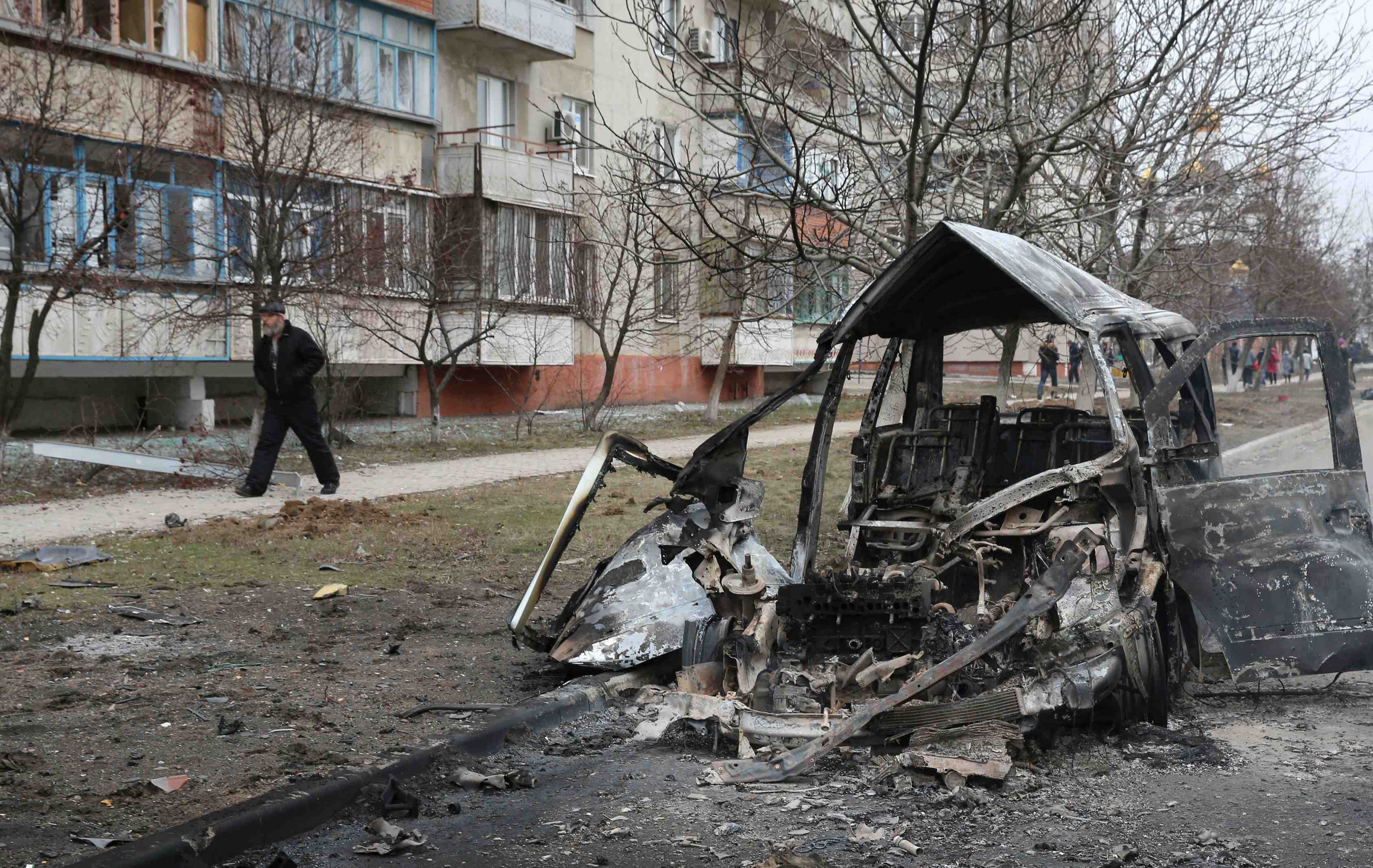 Au moins 30 morts a marioupol, dans l’est de l’ukraine