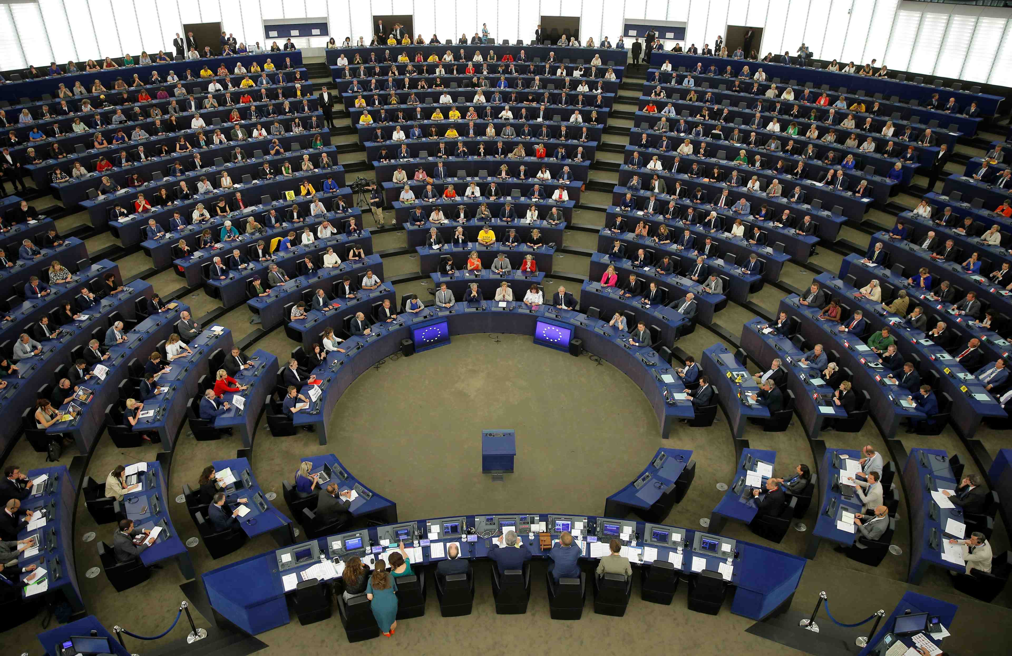 Ouverture de la nouvelle session du parlement europeen