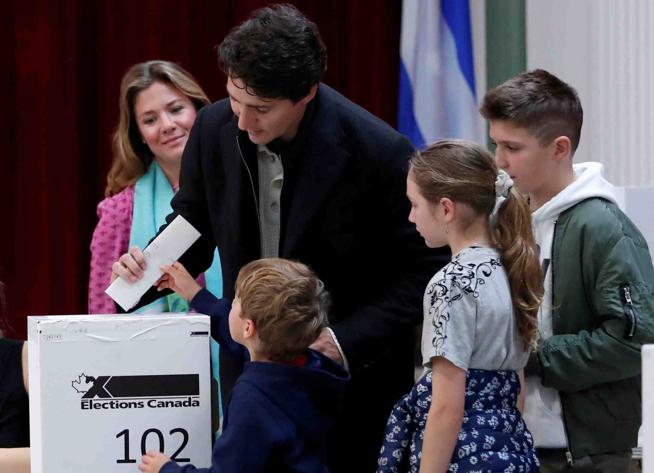 Canada: justin trudeau formera un gouvernement minoritaire