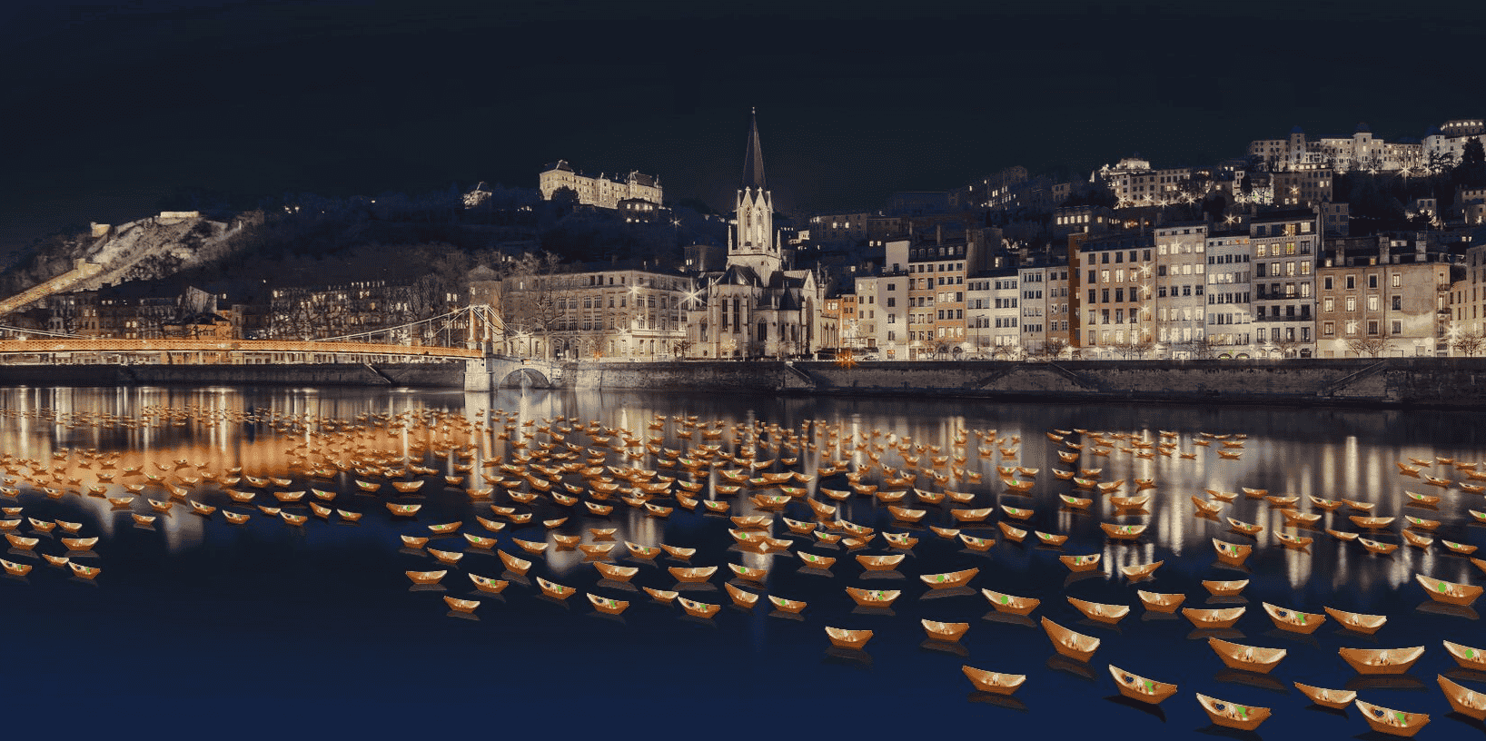 "Une rivière de lumières" de 20 000 lumignons devrait clôturer l'édition 2019 de la Fête des Lumières