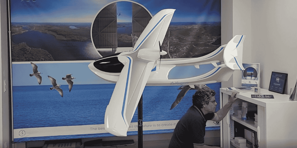 Loïc Pochet a fondé Pochet Aerospace à Sète afin de développer un hydravion amphibie