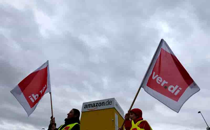La grève prolongée dans certains entrepôts d'Amazon en Allemagne