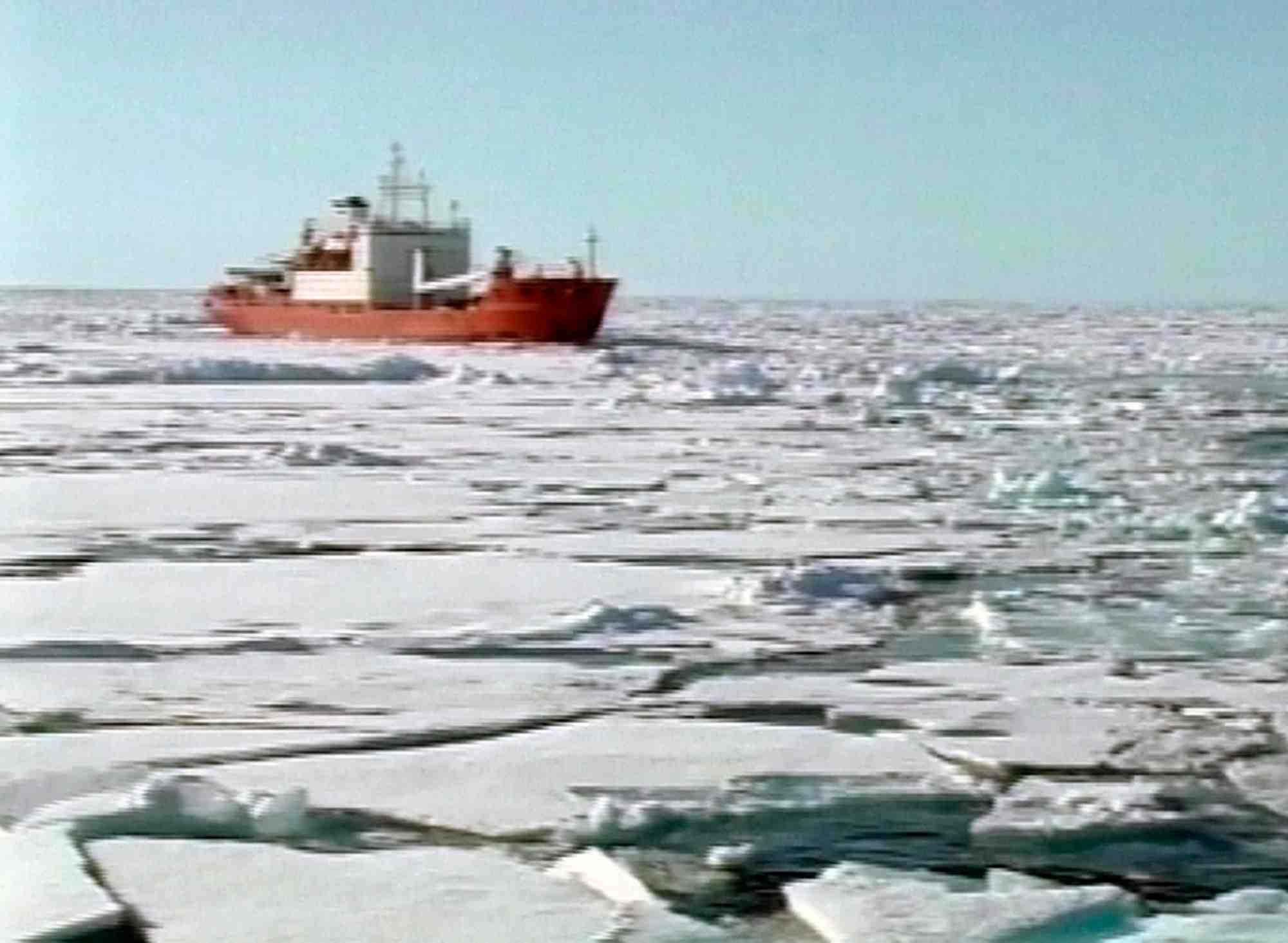Arctique, navire, russe