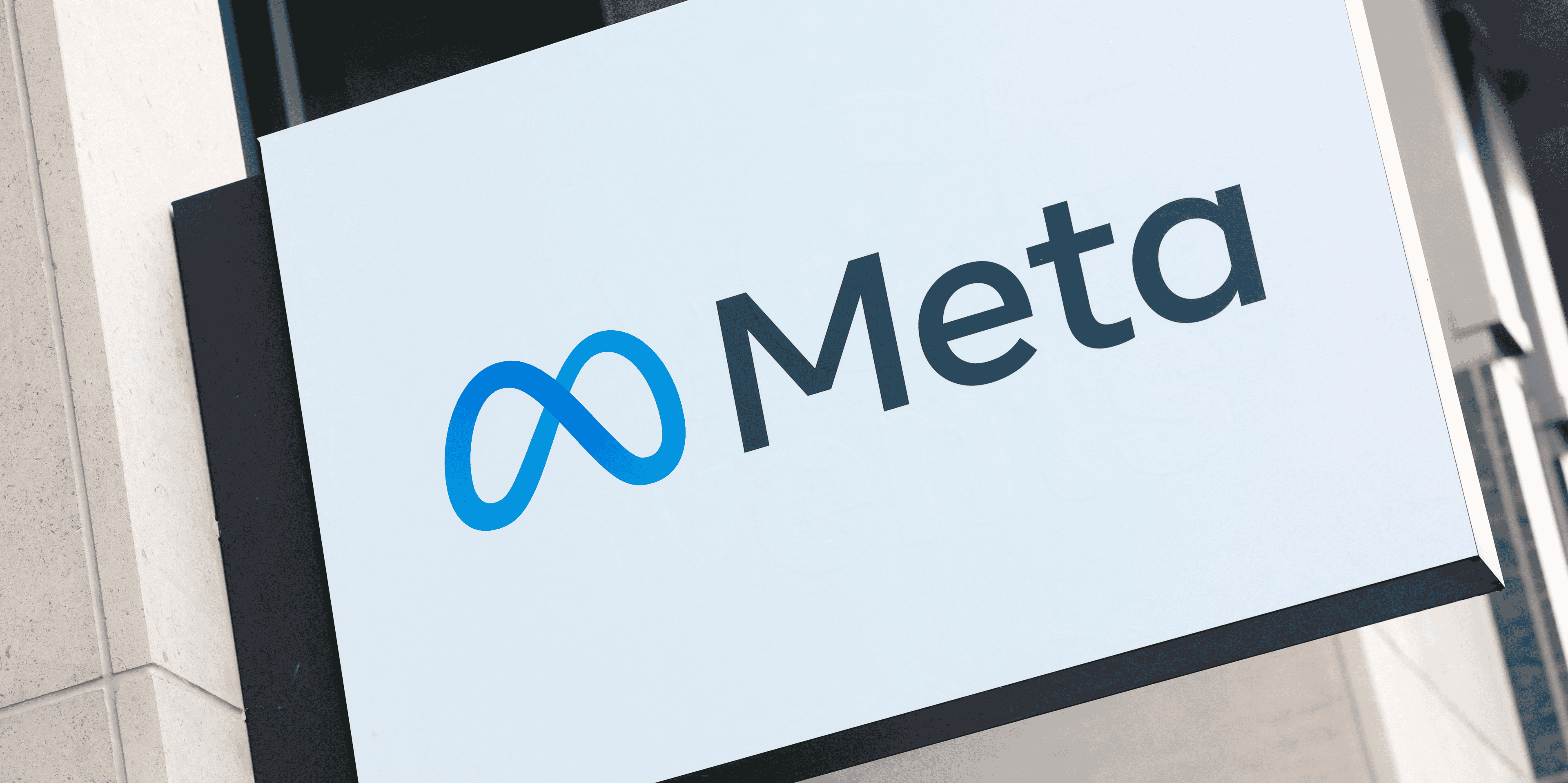 Le logo de meta platforms a bruxelles