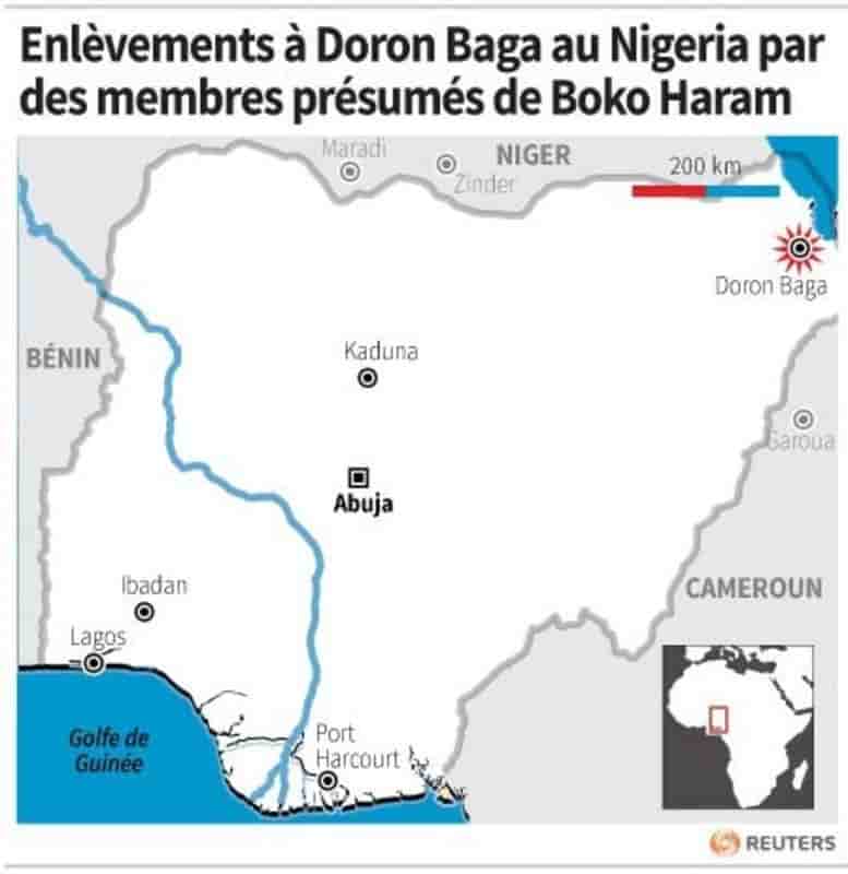 Plusieurs dizaines de garçons et d'hommes enlevés au Nigeria