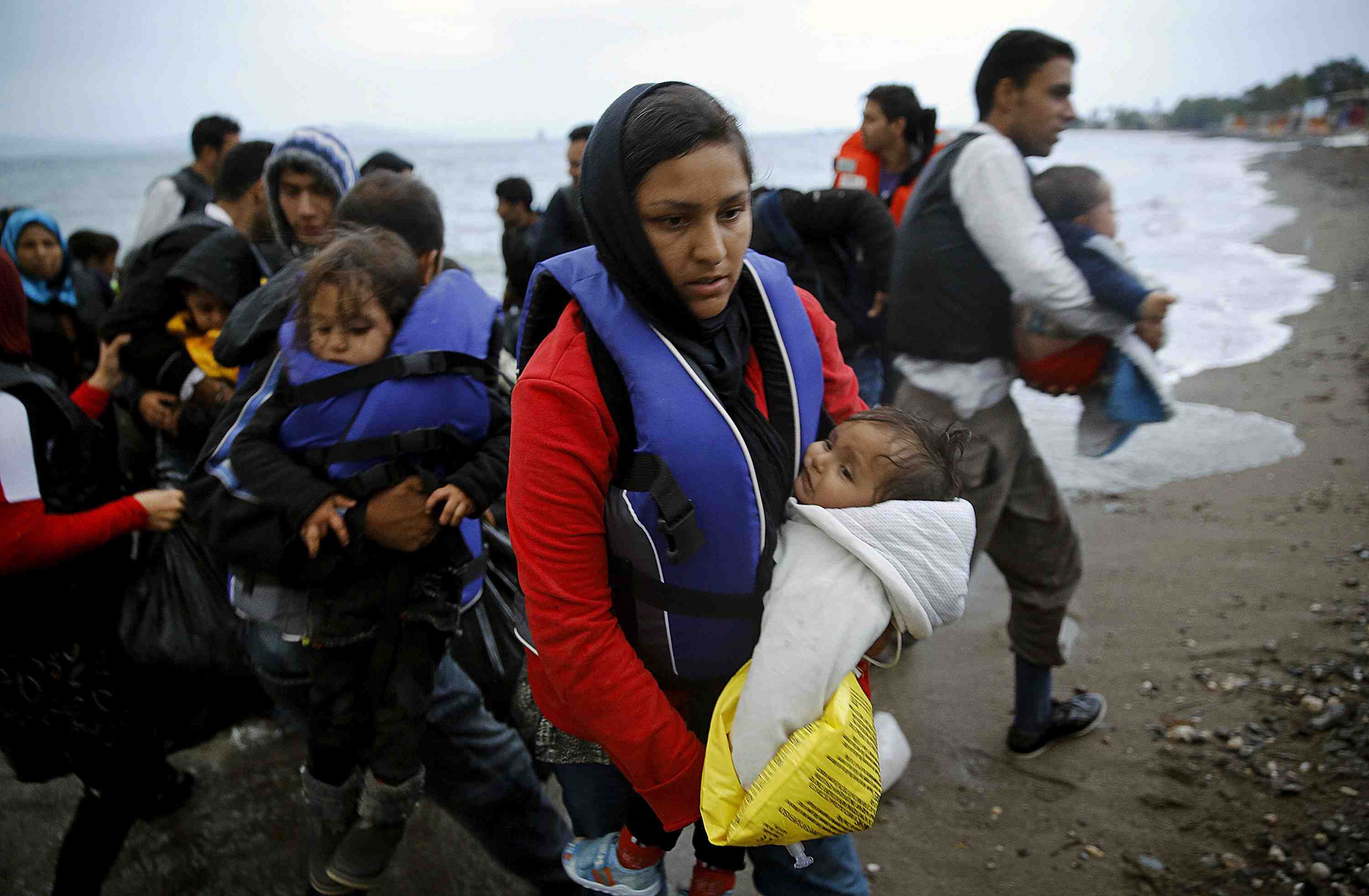 L'onu prie l'europe d'aide la grece a gerer l'afflux de migrants