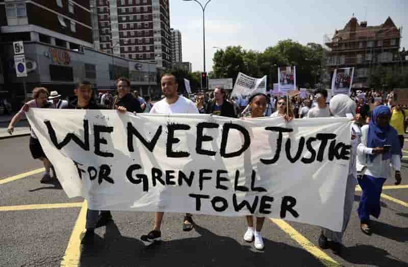 Demission du chef du conseil du quartier de la tour grenfell